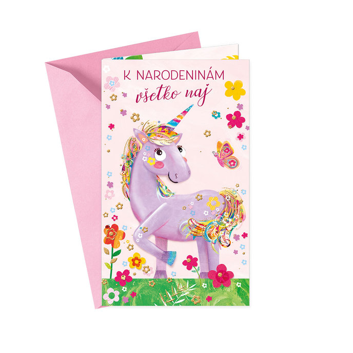 17-6037 Greeting card for children SK