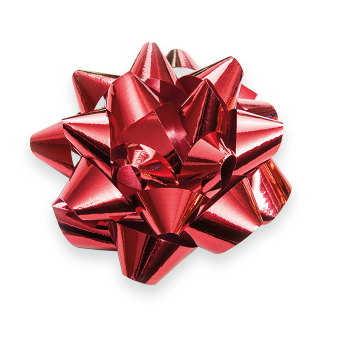 2002-8007-2 Rozeta, priemer 75mm, červená