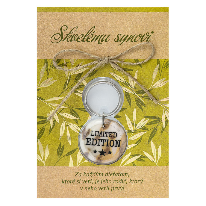 2322-0022 Greeting card with keyring