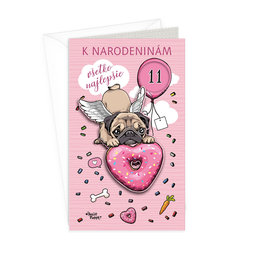 17-6056 Greeting card for children SK