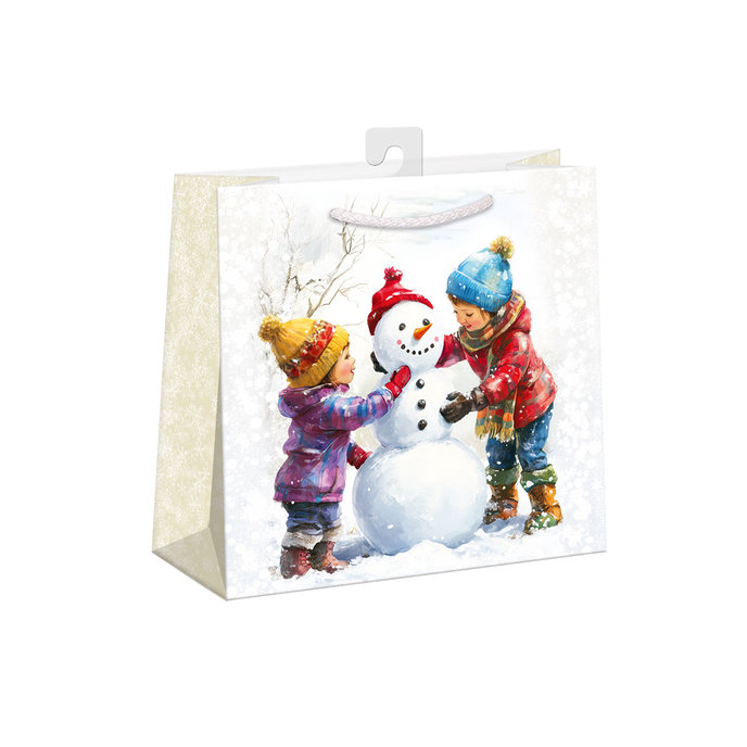 0823-0468 H Darčeková taška vianočná MATNÁ