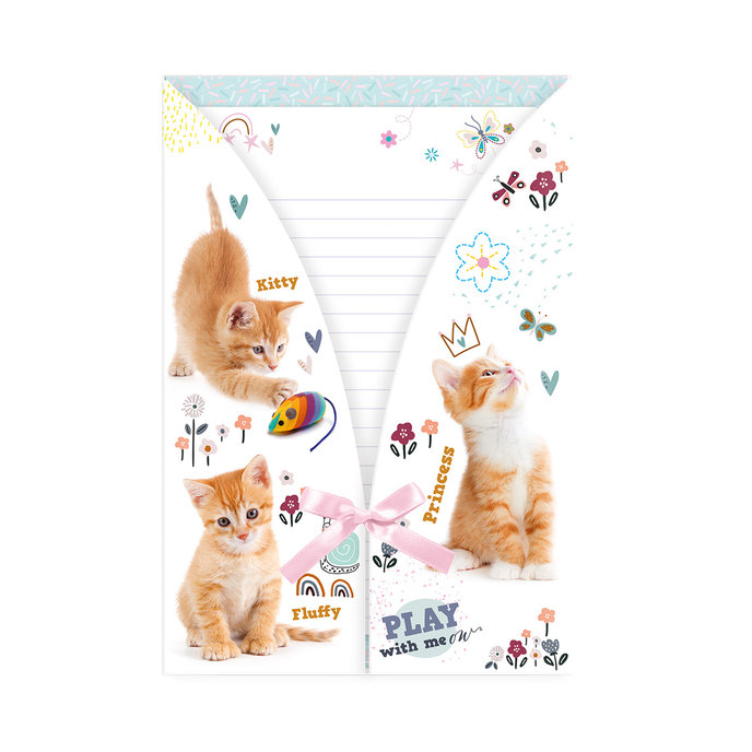 1051-0330 Writing paper Cats