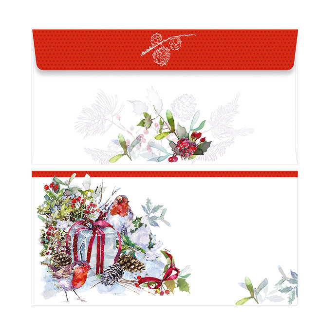 1075-1042 Christmas envelope