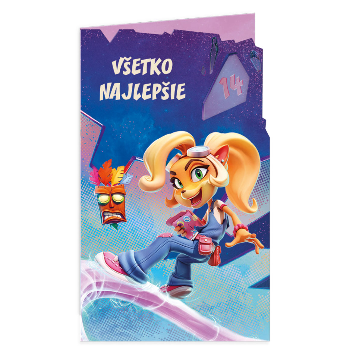 176046 Blahoprajná karta detská Crash SK argus.sk