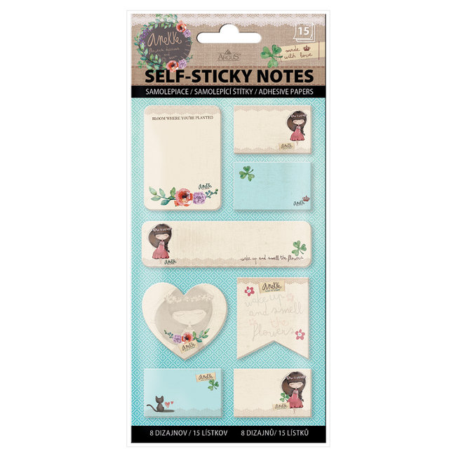 2335-0271 Sticky notes - samolepiace štítky lic. Anekke