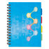 1551-0008 Spiral notepad A5 with dividers