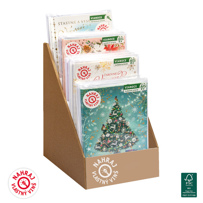 01B1-0011 SK Predajný box nahrávacie blahoželania