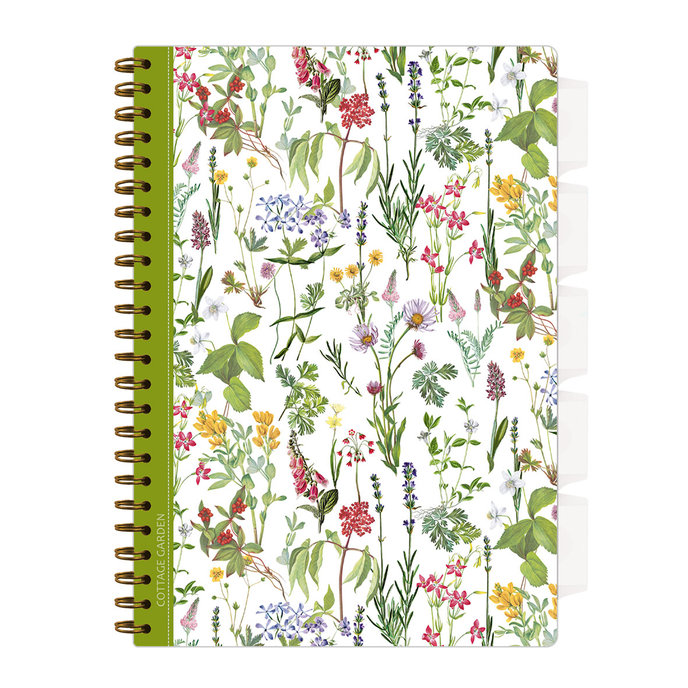 1548-0398 Spiral notepad A4 with dividers