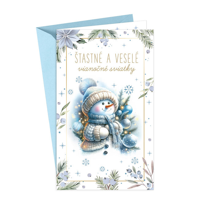 11-6561 Christmas greeting card SK