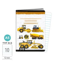 1594-0390 Exercise book A5, TYPE 513 LET’S BUILD