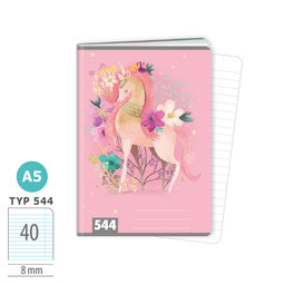 1592-0386 Zošit A5, 40 listov, TYP 544 Magical WORLD