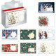 1071-V007 Obálka B6 s potlačou, vianočný mix 120ks