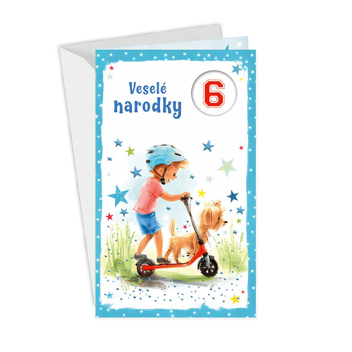 17-6062 Greeting card for children SK