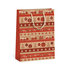 0854-0050 Darčeková taška vianočná NATUR
