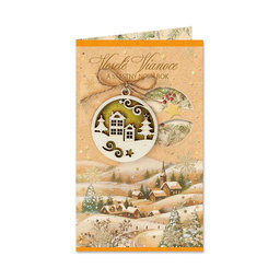 11-6413 Christmas greeting card SK