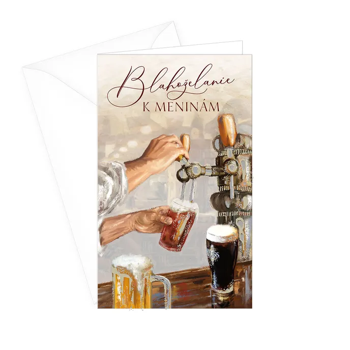 15-6386 Greeting card  SK/Men.