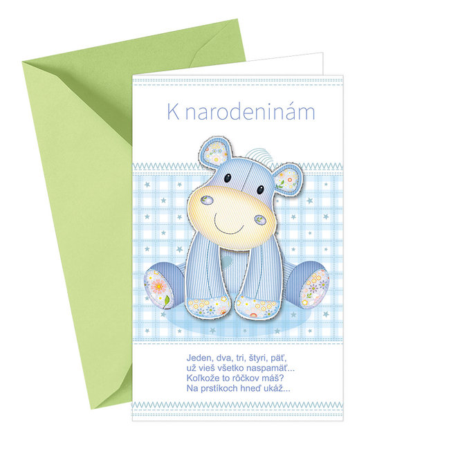 17-6014 Greeting card for children SK