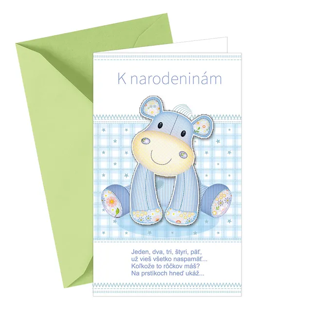 17-6014 Blahoprajná karta detská  SK