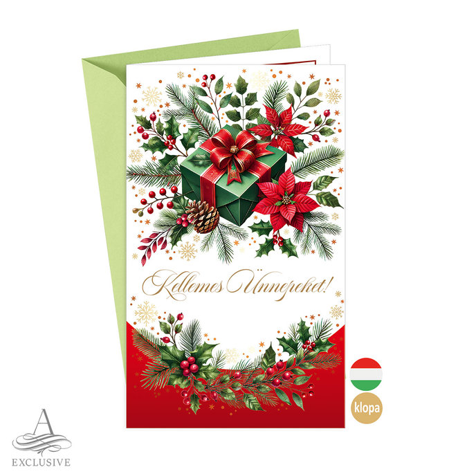 11-6571 Christmas greeting card HU