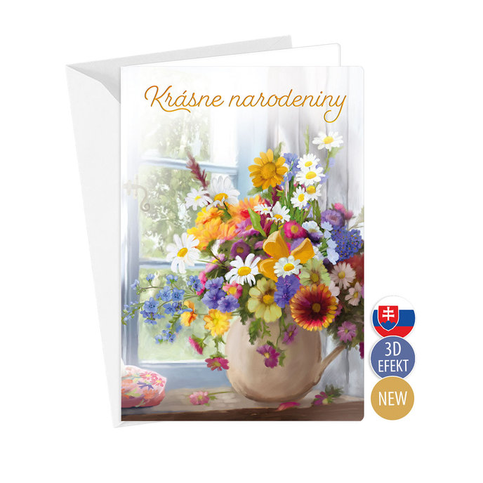 75-9018 Greeting card 3D SK