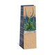 0834-0046 Gift bag for wine NATUR