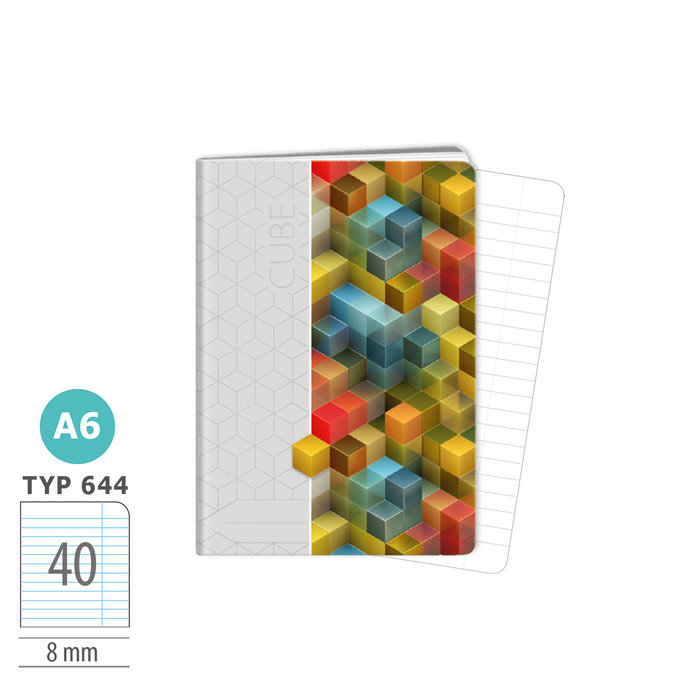 1598-0402 Exercise book A6, TYPE 644