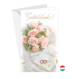 13-6133 Wedding greeting card HU