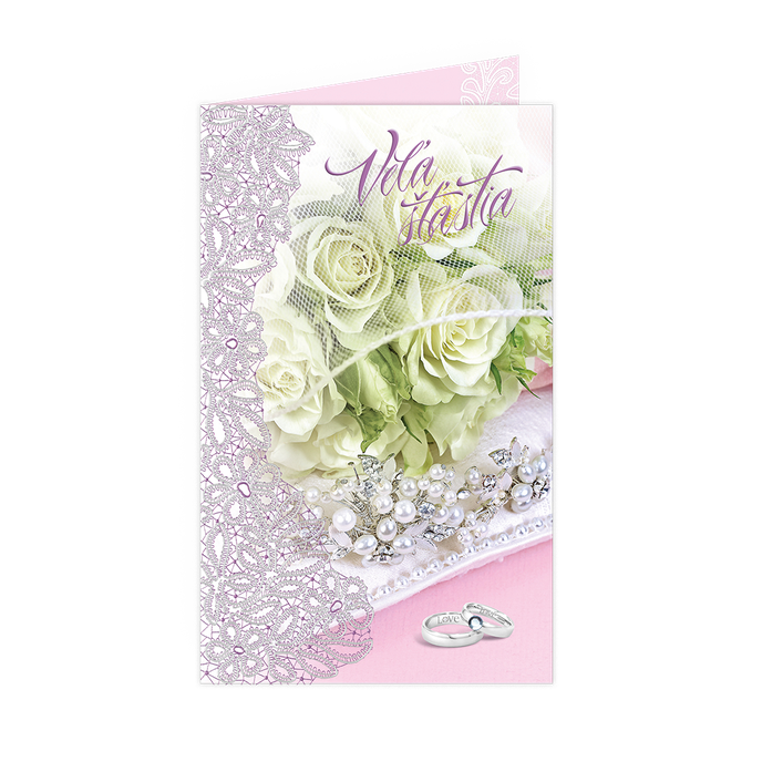 13-6052 Wedding greeting card SK