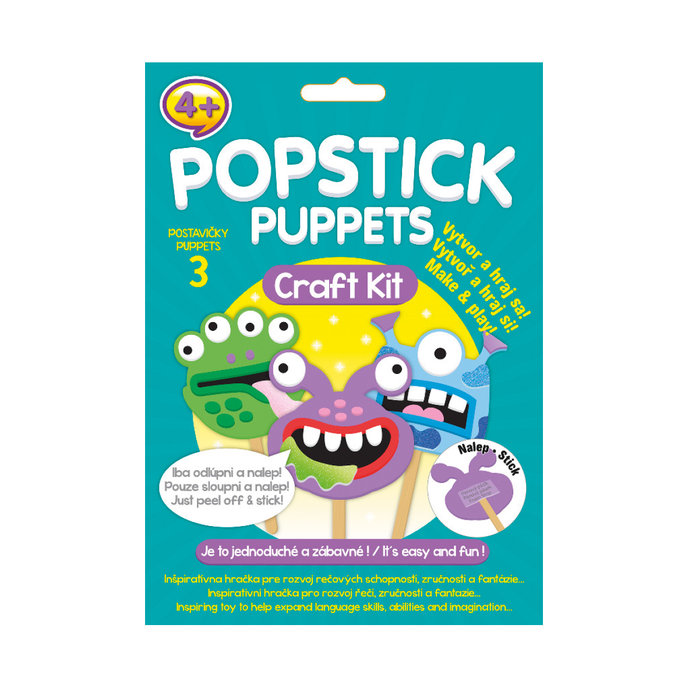 1909-0004 Popstick puppets