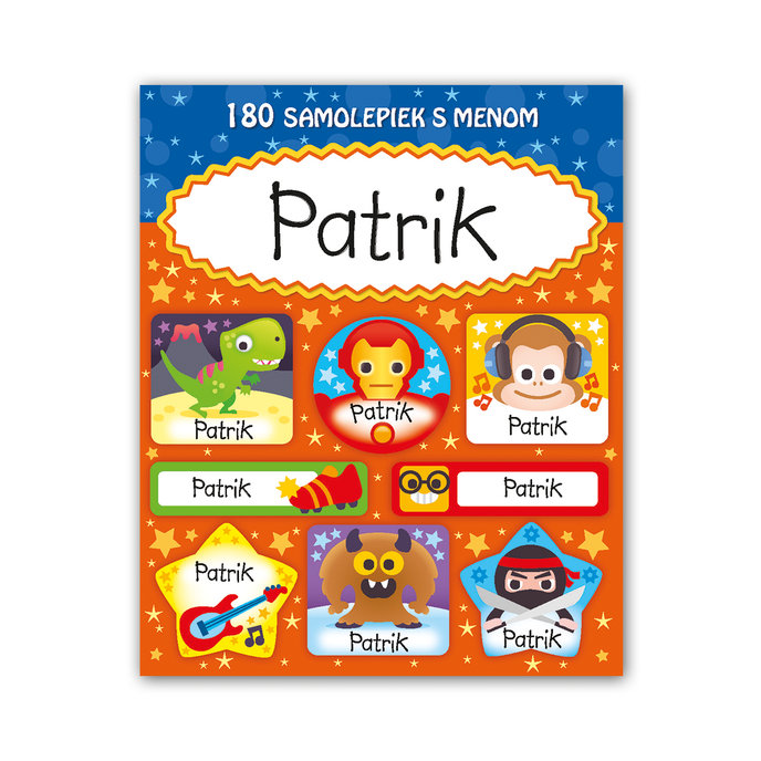 1114-0063 Tear-off block with stickers - 15 sheets, Patrik