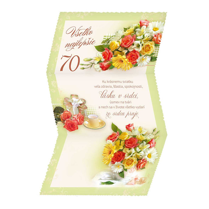 15-7060 Greeting card SK/70