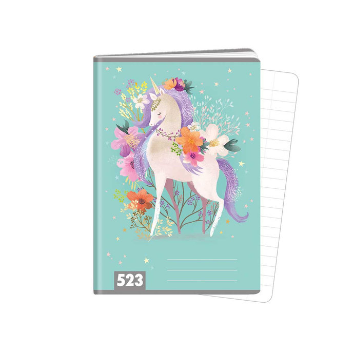 1593-0386 Exercise book A5, TYPE 523 Magical WORLD