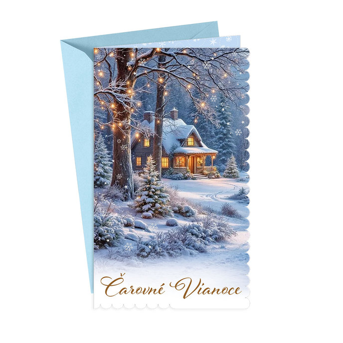11-6601 Christmas greeting card SK