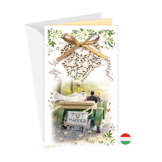 13-6141 Wedding greeting card HU