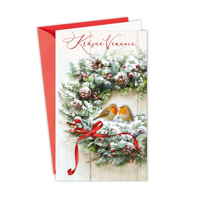 11-6439 Christmas greeting card SK
