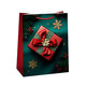 0883-0469 Darčeková taška vianočná LESKLÁ