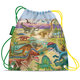 1830-0388 Vrecko na prezuvky / šport. potreby Jurassic adventure