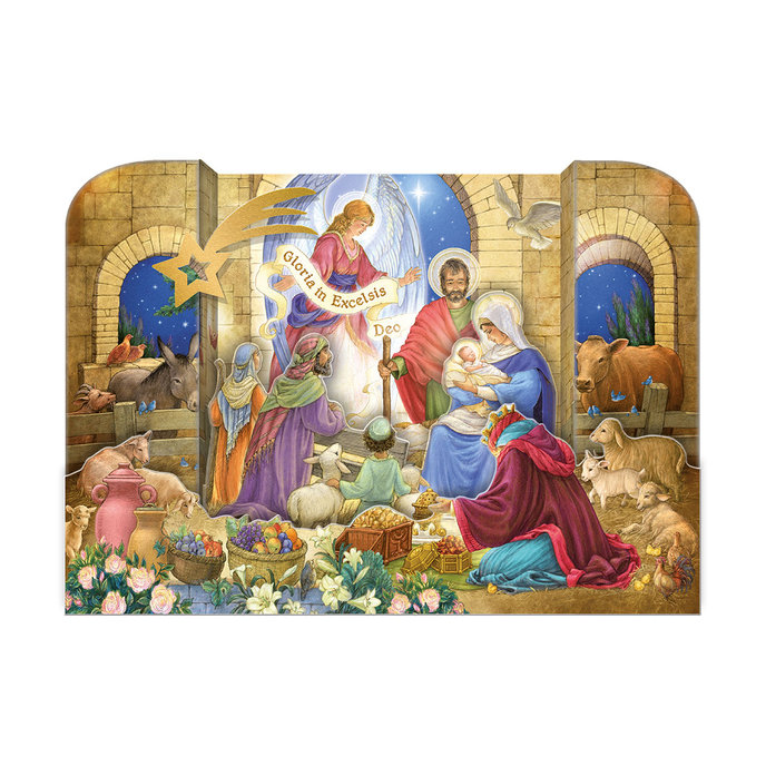 71-684 Christmas greeting card SK