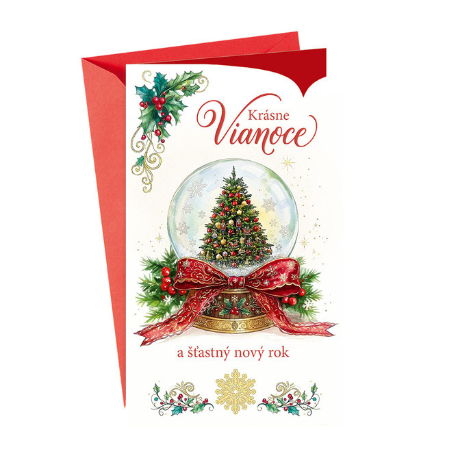 11-6606 Christmas greeting card SK