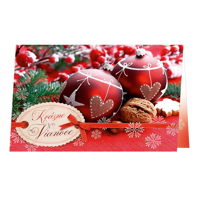 71-9004 Christmas greeting card 3D SK