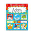 1114-0085 Tear-off block with stickers - 15 sheets, Adam