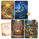 0611-0334s Christmas postcard 3D SK