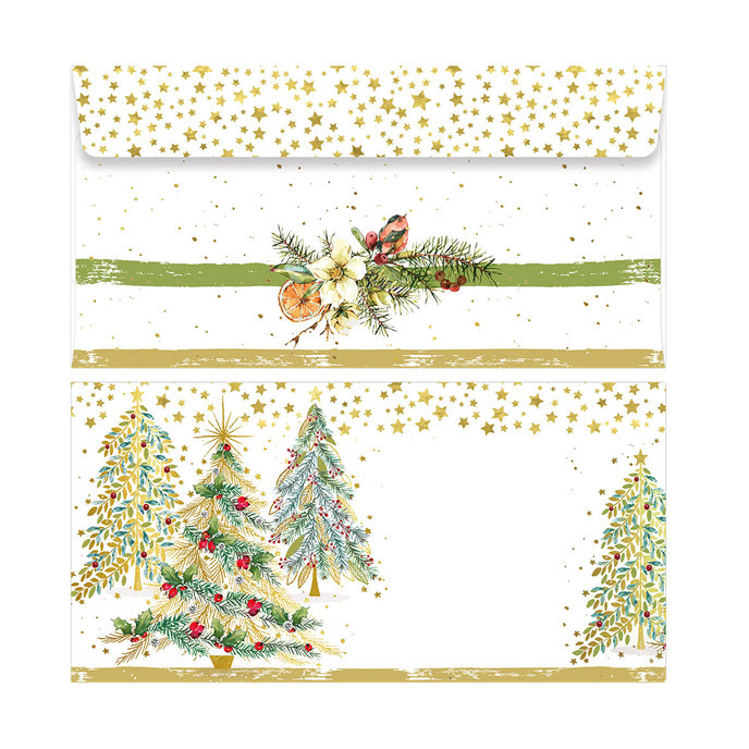 1075-1041 Christmas envelope