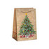 0824-0081 Darčeková taška vianočná NATUR