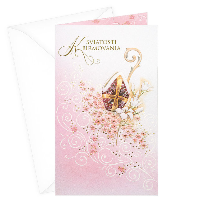 19-624 Blahoprajná karta klopa na peniaze SK/Birmovka