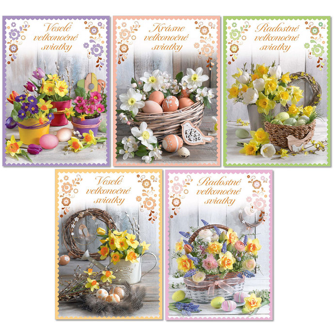 0612-0335s Pohľadnica veľkonočná SK