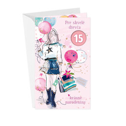 17-6077 Greeting card for children SK