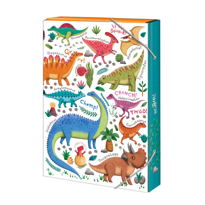 1231-0425 Box na zošity A4 Roaaar!