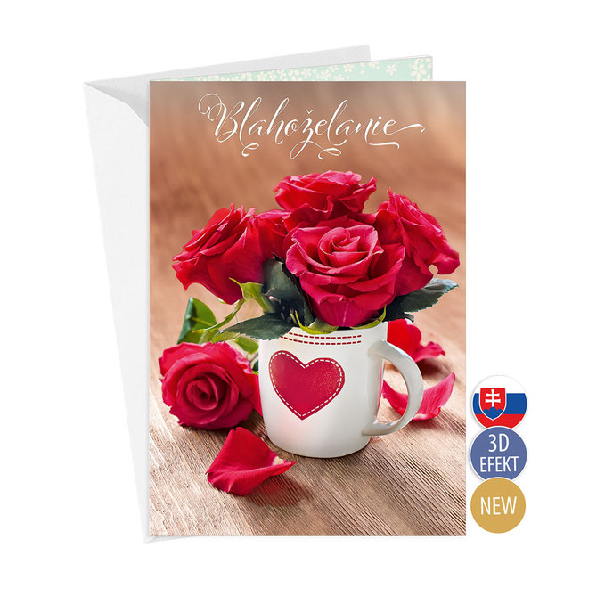 75-9023 Greeting card 3D SK