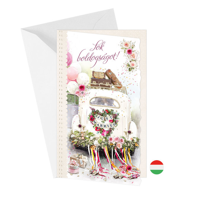 13-6116 Wedding greeting card HU